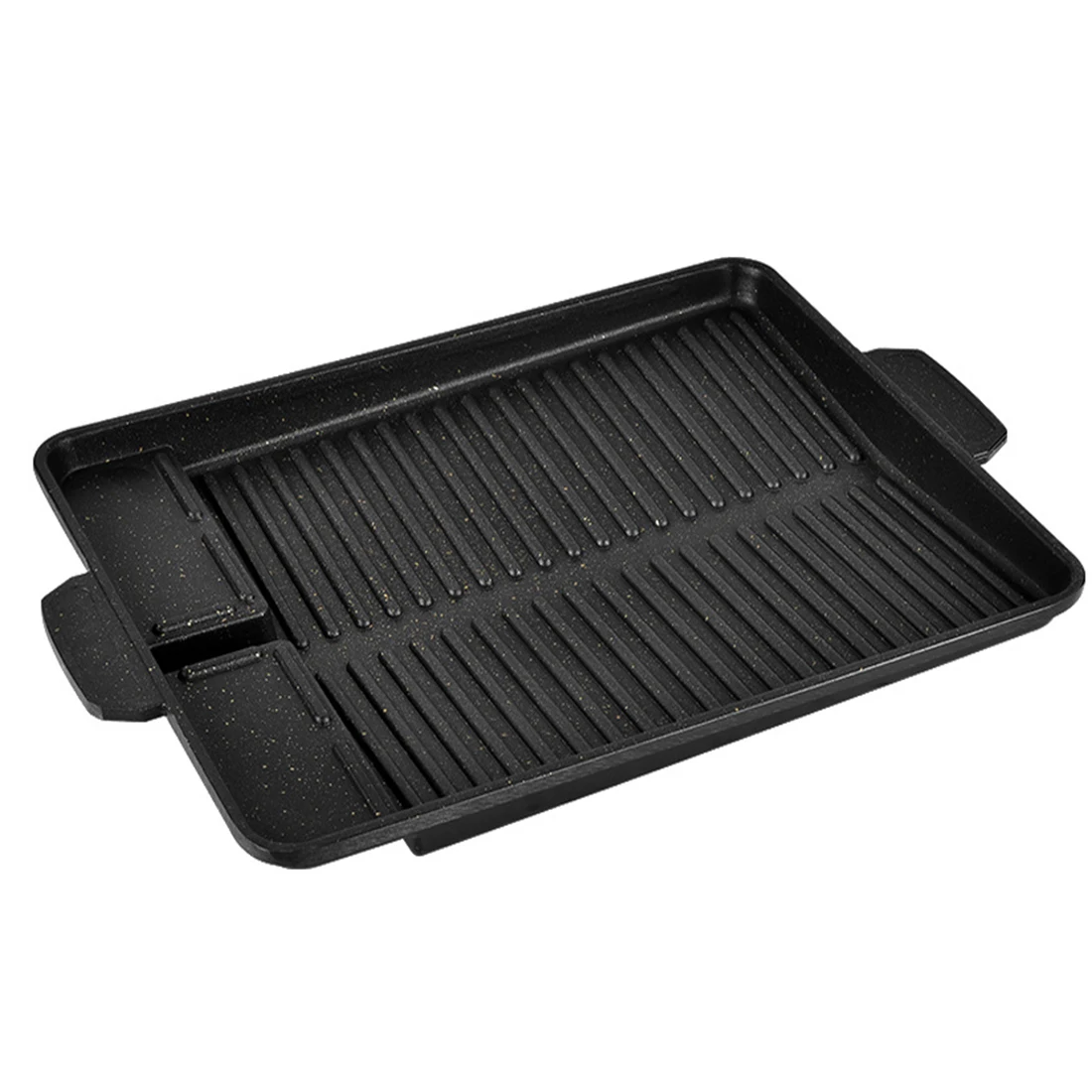 32 X 26cm Medical Stone Barbecue Frying Grill Pan Rectangle Non-Stick Grill Cookware BBQ Barbecue Dish Tray - Black
32 X 26cm Medical Stone Barbecue Frying Grill Pan Rectangle Non-Stick Grill Cookware BBQ Barbecue Dish Tray - Black
