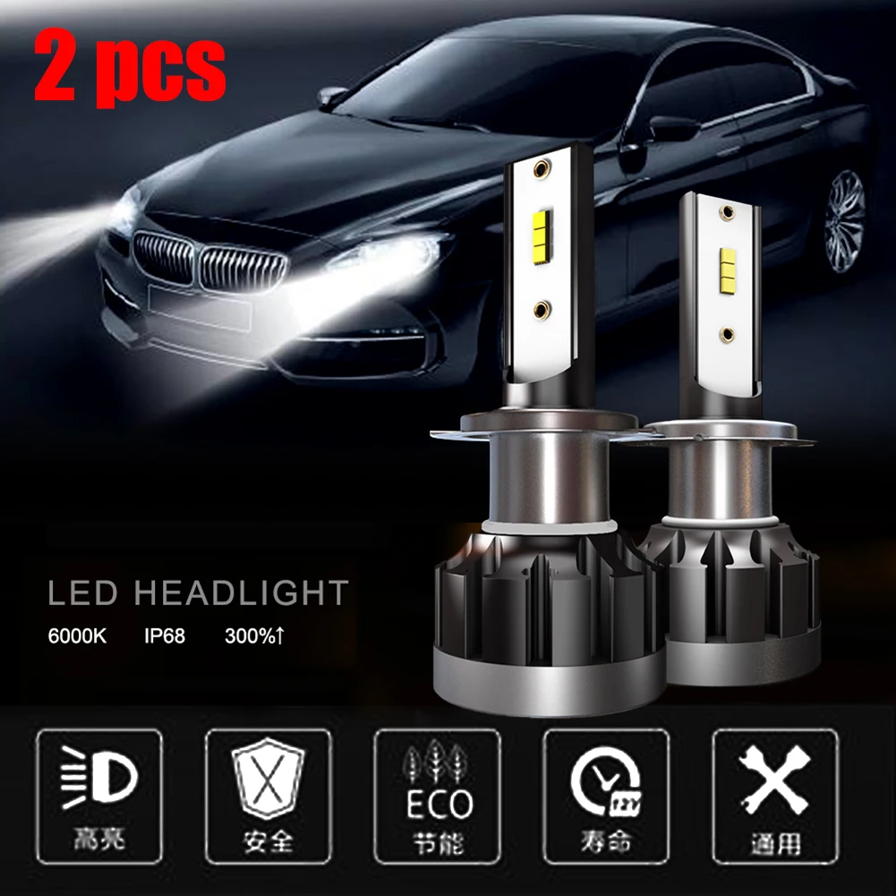 2x H7 LED Headlight Kit 40W 4000LM Single Beam Bulbs 6000K High Power Running Lights H7 LED light
2x H7 LED Headlight Kit 40W 4000LM Single Beam Bulbs 6000K High Power Running Lights H7 LED light