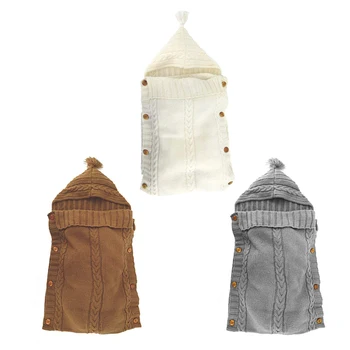 Newborn Baby Wrap Swaddle Blanket Knit Sleeping Bag Sleep Sack Stroller Wrap for Baby
Newborn Baby Wrap Swaddle Blanket Knit Sleeping Bag Sleep Sack Stroller Wrap for Baby
