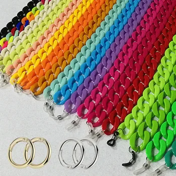 New Colorful Acrylic Resin Chain Bag Strap for Handbags Women Gold Purse Chains for Plastic Bags Accessories Acrylic 70cm Chain
New Colorful Acrylic Resin Chain Bag Strap for Handbags Women Gold Purse Chains for Plastic Bags Accessories Acrylic 70cm Chain