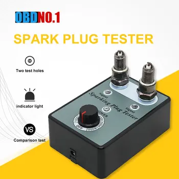 Auto Car Spark Plug Tester with Adjustable Double Hole Detector Ignition Plug Analyzer with EU Plug for 12V Gasoline Vehicles
Auto Car Spark Plug Tester with Adjustable Double Hole Detector Ignition Plug Analyzer with EU Plug for 12V Gasoline Vehicles