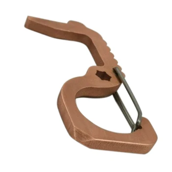 Newly Auto Handheld Non-Contact Door Opener and Stylus Keychain Tool Key Carabiner CLA88