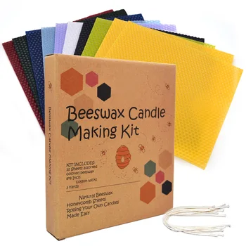 Beeswax Candle Making Kit for Children Hand-made Candle Colorful Table Candle Hand roll Birthday Candle Stick DIY Set
Beeswax Candle Making Kit for Children Hand-made Candle Colorful Table Candle Hand roll Birthday Candle Stick DIY Set