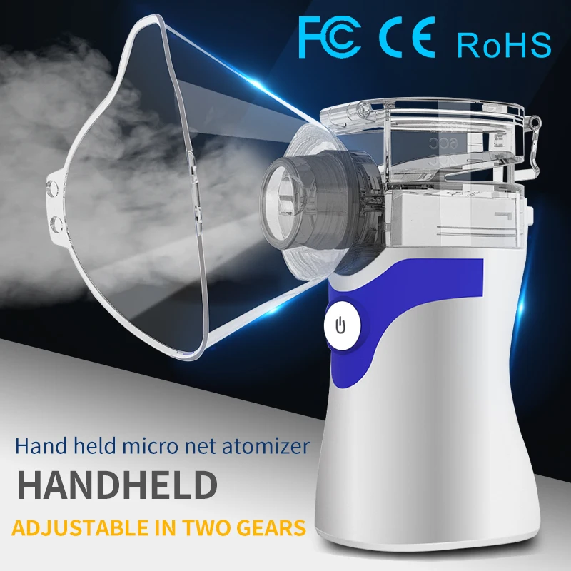 Medical Devices Portable Nebulizer for inhalation Handheld Ultrasonic Steaming Devices Home USB Rechargeable Nebulizer for Adult
Medical Devices Portable Nebulizer for inhalation Handheld Ultrasonic Steaming Devices Home USB Rechargeable Nebulizer for Adult