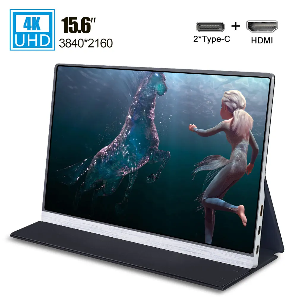 15.6 inch 4K portable monitor HDR Freesync IPS screen Ultrathin display witn type c minihd for Xbox Ps4 Switch NS Huawei iPHONE
15.6 inch 4K portable monitor HDR Freesync IPS screen Ultrathin display witn type c minihd for Xbox Ps4 Switch NS Huawei iPHONE