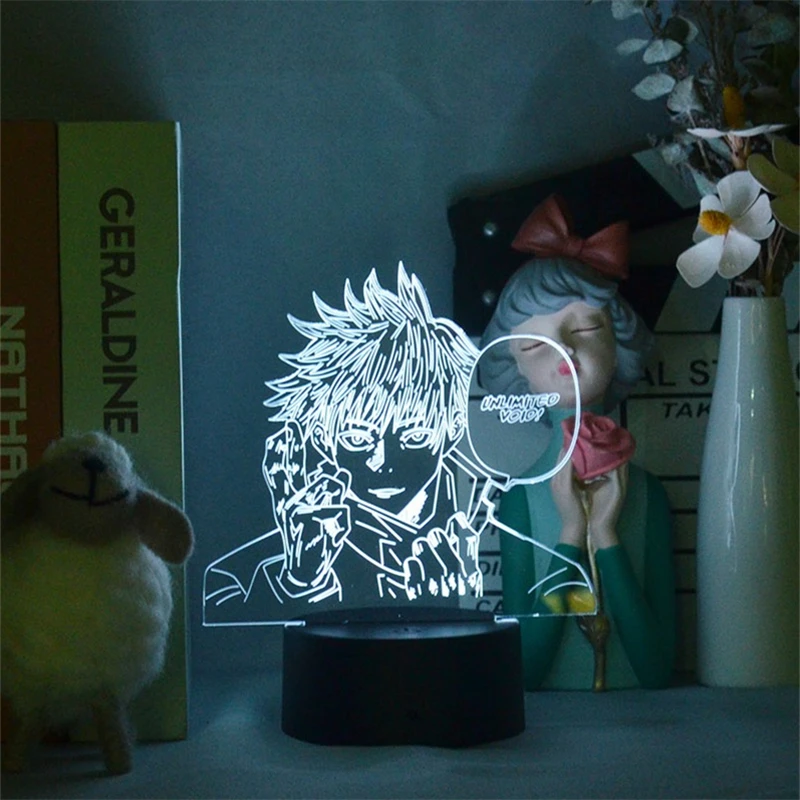 Anime Lamp Jujutsu Kaisen Satoru Gojo Led Night Light for Bedroom Decor Birthday Gift Satoru Gojo Light Jujutsu Kaisen Prize
Anime Lamp Jujutsu Kaisen Satoru Gojo Led Night Light for Bedroom Decor Birthday Gift Satoru Gojo Light Jujutsu Kaisen Prize