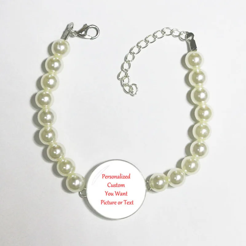 Personalized Custom Photo Or Text DIY Glass Cabochon With Bead Bracelet Send You Want Family Portrait Bracelet Private Custom C1
Personalized Custom Photo Or Text DIY Glass Cabochon With Bead Bracelet Send You Want Family Portrait Bracelet Private Custom C1