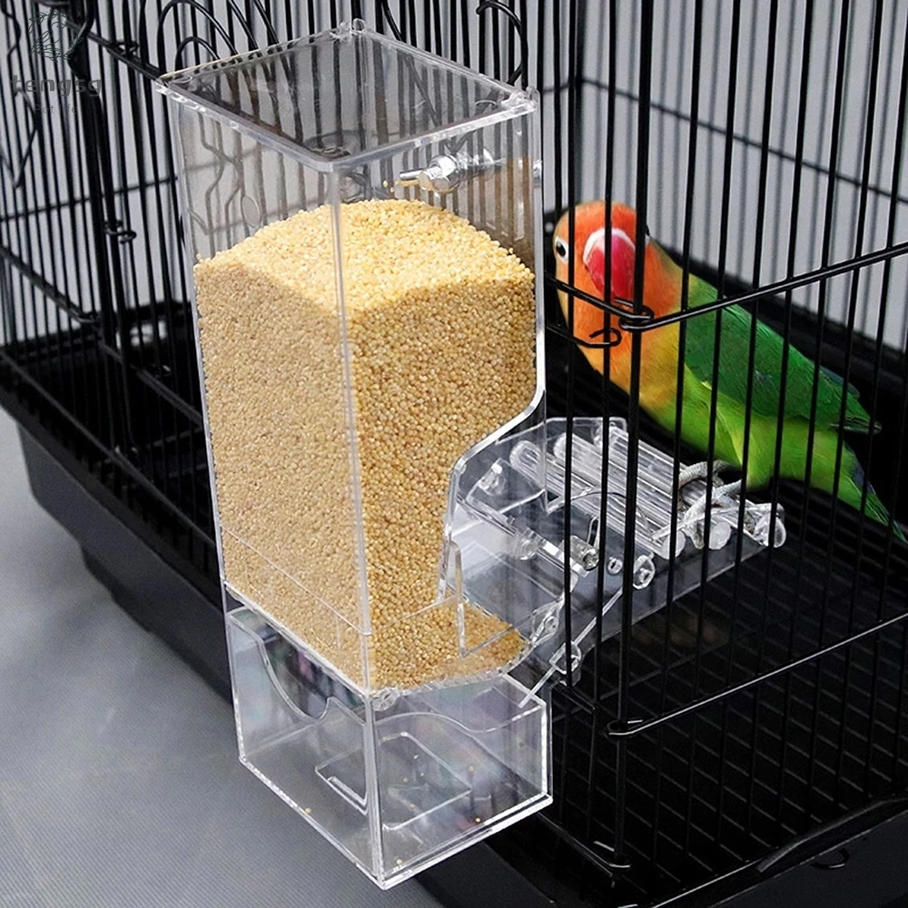 Parrot Bird Cage Automatic Feeder Bird Anti-Spilling Food Box Pet Automatic Feeder Bird Food Box Anti-Spilling Cup
Parrot Bird Cage Automatic Feeder Bird Anti-Spilling Food Box Pet Automatic Feeder Bird Food Box Anti-Spilling Cup