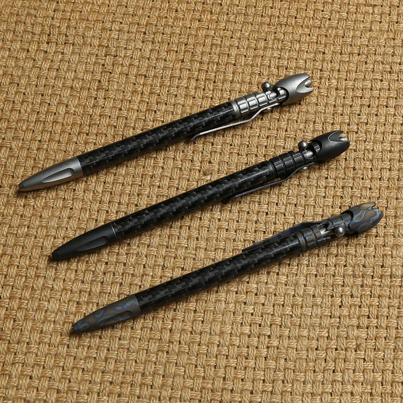 

DICORIA MG carbon fiber titanium Drill Rod tactical pen camping outdoors survival practical EDC MULTI utility write pens tools