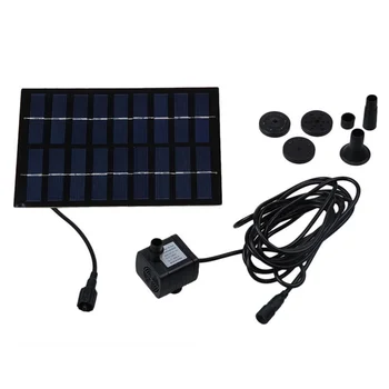 1.8 W Solar Water Pump Outdoor Watering Submersible Water Fountain for Pool Pond Spout Garden Fountains Maximum Flow 220L/h
1.8 W Solar Water Pump Outdoor Watering Submersible Water Fountain for Pool Pond Spout Garden Fountains Maximum Flow 220L/h