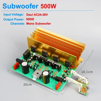 500W High Power Subwoofer Amplifier 4558 Bass Mono Sound Amplifier Subwoofer board
500W High Power Subwoofer Amplifier 4558 Bass Mono Sound Amplifier Subwoofer board