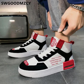 High Top Sneakers Designer Shoes Men High Quality Hip Hop Shoes Leather Shoes Men Luxury Sneakers Fashion Sapato Social Ayakkabı
High Top Sneakers Designer Shoes Men High Quality Hip Hop Shoes Leather Shoes Men Luxury Sneakers Fashion Sapato Social Ayakkabı