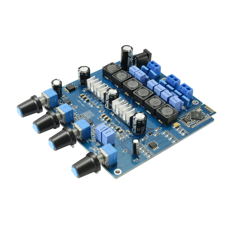 TPA3116 Bluetooth Subwoofer Audio Amplifier Board Class D 2.1 Channel High Power Amplifiers AMP 2*50W+100W Amplificador DIY KIT
TPA3116 Bluetooth Subwoofer Audio Amplifier Board Class D 2.1 Channel High Power Amplifiers AMP 2*50W+100W Amplificador DIY KIT