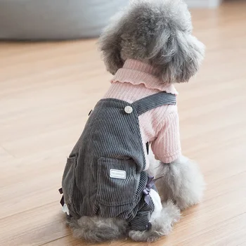 strap four legged cotton padded clothes plush and thickened pet clothes Teddy dog autumn and winter clothing supplies
strap four legged cotton padded clothes plush and thickened pet clothes Teddy dog autumn and winter clothing supplies
