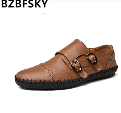 2020 Leather Men's Shoes Male Casual Shoes Breathable Loafers Leather Flat Shoes Zapatos Hombre Design Loafers Men
2020 Leather Men's Shoes Male Casual Shoes Breathable Loafers Leather Flat Shoes Zapatos Hombre Design Loafers Men