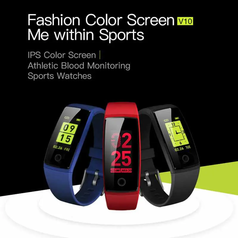 0.96 Inch IPS Color Screen Waterproof Smart Bracelet Fitness Tracker Heart Rate Blood Pressure Monitor Bluetooth Wristband
0.96 Inch IPS Color Screen Waterproof Smart Bracelet Fitness Tracker Heart Rate Blood Pressure Monitor Bluetooth Wristband