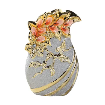 Jingdezhen Scrub Ceramic Decorative Floral Flower Vase Home Furnishing European Gold Ornaments Crafts Frosted TV Cabinet R1941
Jingdezhen Scrub Ceramic Decorative Floral Flower Vase Home Furnishing European Gold Ornaments Crafts Frosted TV Cabinet R1941