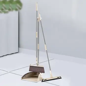 Broom Dustpan Floor Squeegee Set Detachable Long Handle Upright Broom Dustpan Scraper Combo For Home Kitchen Lobby Office Indoor
Broom Dustpan Floor Squeegee Set Detachable Long Handle Upright Broom Dustpan Scraper Combo For Home Kitchen Lobby Office Indoor