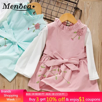 Menoea Baby Autumn Clothes 2020 Newborn Girls Clothing Set Belt Embroidery Infant Suit Girl Clothes 2Pcs
Menoea Baby Autumn Clothes 2020 Newborn Girls Clothing Set Belt Embroidery Infant Suit Girl Clothes 2Pcs