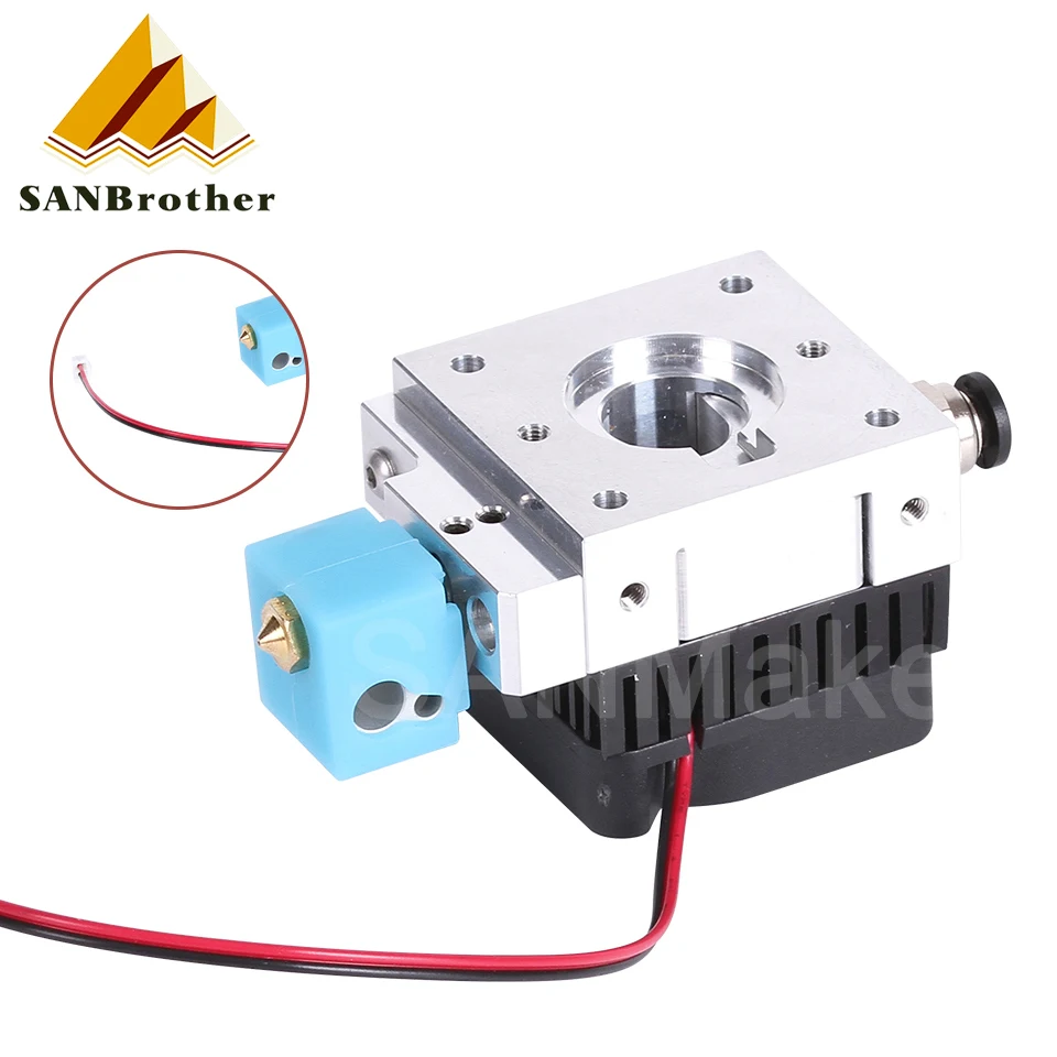 3D Printer DIY Reprap Bulldog All-metal Extruder For 1.75mm Compatible J-head MK8 Extruder Remote Proximity For 3D printer parts
3D Printer DIY Reprap Bulldog All-metal Extruder For 1.75mm Compatible J-head MK8 Extruder Remote Proximity For 3D printer parts