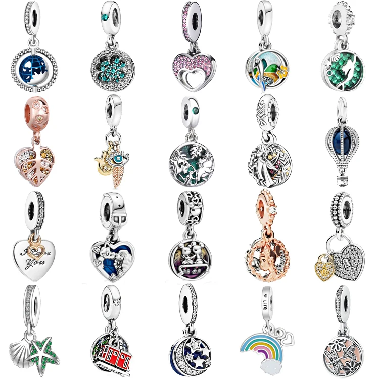 Fashion New s925 Sterling Silver Pendant European Charms Bead Fit Original Chamrs Bracelet Chain Girl Women Jewelry Making
Fashion New s925 Sterling Silver Pendant European Charms Bead Fit Original Chamrs Bracelet Chain Girl Women Jewelry Making