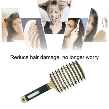 Hair Scalp Massage Comb Hairbrush Bristle Nylon Women Wet Curly Detangle Hair Brush for Salon Hairdressing Styling Tools
Hair Scalp Massage Comb Hairbrush Bristle Nylon Women Wet Curly Detangle Hair Brush for Salon Hairdressing Styling Tools