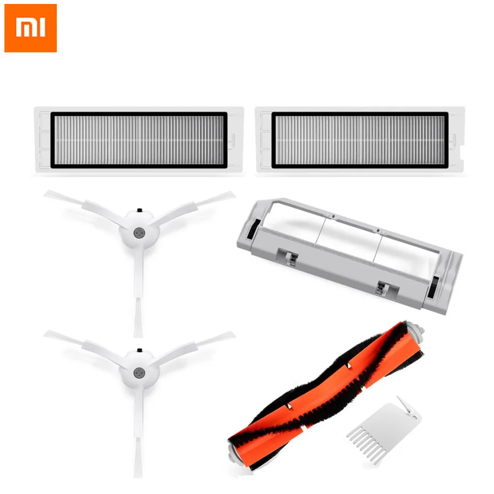 Original Xiaomi Robot Vacuum Cleaner Part Accessories Cleaning Side Brush And HEPA Filter And Main Brush And Cleaning Tool
Original Xiaomi Robot Vacuum Cleaner Part Accessories Cleaning Side Brush And HEPA Filter And Main Brush And Cleaning Tool