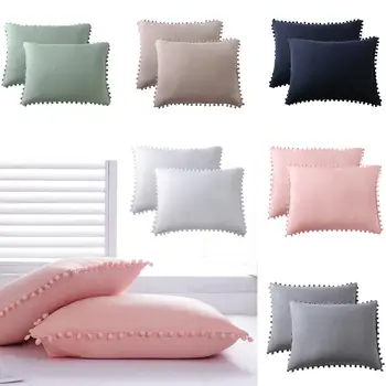 1 Pair Polyester Pillowcases Decorative Seat Pillow Cover Soft Throw Pillow Case 5 Colors
1 Pair Polyester Pillowcases Decorative Seat Pillow Cover Soft Throw Pillow Case 5 Colors