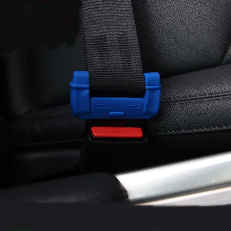 Силиконовая пряжка для ремня безопасности защита от царапин зажим Range Rover Evoque Sport
