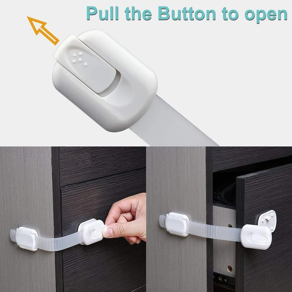 6pcs Child Safety Cabinet Lock Security Protector Drawer Door Cabinet Lock Multi-function Cloth Belt Kids Baby Safety Door Locks
6pcs Child Safety Cabinet Lock Security Protector Drawer Door Cabinet Lock Multi-function Cloth Belt Kids Baby Safety Door Locks