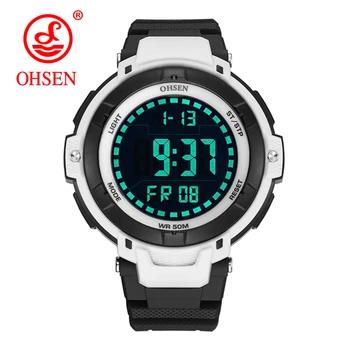OHSEN LED Time Sport Watch Men Casual Date Stopwatch Wrist Watches For Mens Outdoor Digital Alarm Clock montre homme Unisex Hour
OHSEN LED Time Sport Watch Men Casual Date Stopwatch Wrist Watches For Mens Outdoor Digital Alarm Clock montre homme Unisex Hour