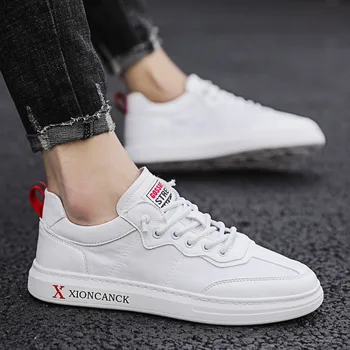 Breathable new microfiber leather men's Casual Shoes Lace-up Men Shoes Lightweight Breathable Walking Sneakers Zapatillas Hombre 
Breathable new microfiber leather men's Casual Shoes Lace-up Men Shoes Lightweight Breathable Walking Sneakers Zapatillas Hombre