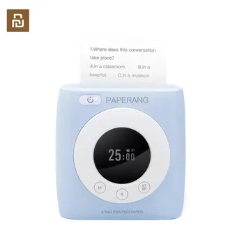 Newest Youpin PAPERANG P2S Pocket Printer Phone Wireless Connection Mini Printers Portable Bluetooth Printers with Mobile App 
Newest Youpin PAPERANG P2S Pocket Printer Phone Wireless Connection Mini Printers Portable Bluetooth Printers with Mobile App