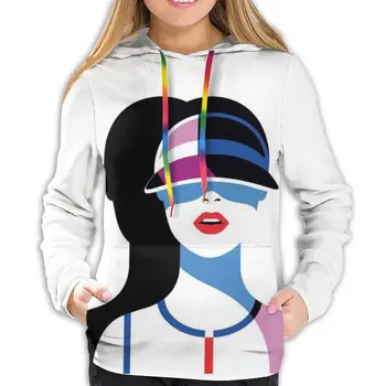 NOISYDESIGNS Hoodies Women Hooded Oversize Thick Plus Illustration Art Girl Print Womens Hoodie All-match Leisure Simple Trendy
NOISYDESIGNS Hoodies Women Hooded Oversize Thick Plus Illustration Art Girl Print Womens Hoodie All-match Leisure Simple Trendy