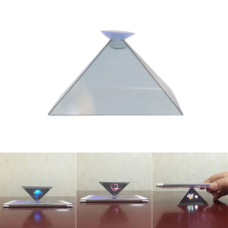 3D Hologram Pyramid Display Projector Video Stand Universal For Smart Mobile Phone S288
3D Hologram Pyramid Display Projector Video Stand Universal For Smart Mobile Phone S288