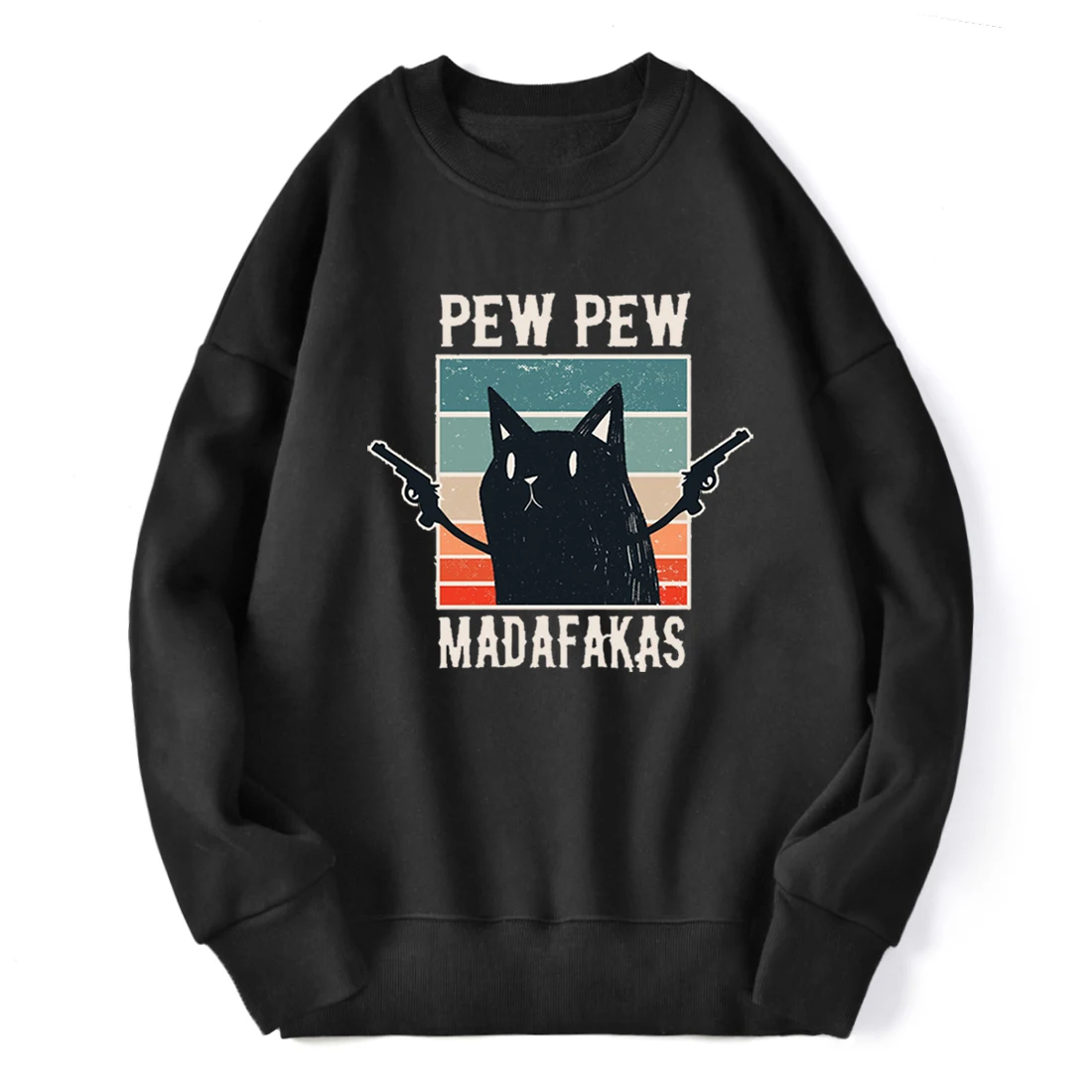 Pew Pew Madafakas Print Fleece Warm Pullover Mens Long Sleeve Crewneck Tracksuits Comfortable Fit Outdoor Sweatshirts Pullover
Pew Pew Madafakas Print Fleece Warm Pullover Mens Long Sleeve Crewneck Tracksuits Comfortable Fit Outdoor Sweatshirts Pullover