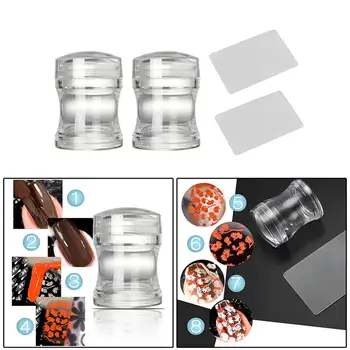 Dual-ended Transparent Nail Stamper for Stamping Plate Holo Clear Stamper Nail Art Templates Nail Scraper Stamping Nail Kits
Dual-ended Transparent Nail Stamper for Stamping Plate Holo Clear Stamper Nail Art Templates Nail Scraper Stamping Nail Kits