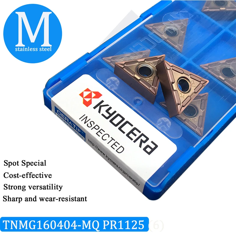 High Quality Carbide Inserts TNMG160404 MQ PR1125 100% Original External Turning Tool For Stainless Steel Machining Lathe Tools
High Quality Carbide Inserts TNMG160404 MQ PR1125 100% Original External Turning Tool For Stainless Steel Machining Lathe Tools