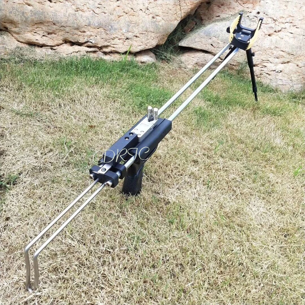 2019NewBlackWolf Rifle Slingshot Hunting Catapult Powerful Stainless Slingshot Outdoor Hunting Shooting Double Safety Device CNC
2019NewBlackWolf Rifle Slingshot Hunting Catapult Powerful Stainless Slingshot Outdoor Hunting Shooting Double Safety Device CNC