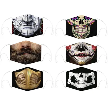 Halloween Print Mouth Masks for Face Mask Washable Earloop Mask Face Mask Cloth Mouth Caps Mouth Mask Washable masques
Halloween Print Mouth Masks for Face Mask Washable Earloop Mask Face Mask Cloth Mouth Caps Mouth Mask Washable masques