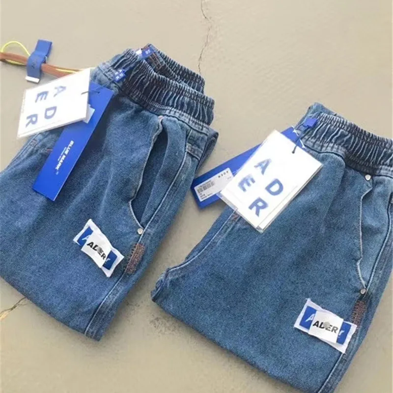 Fashion Ader Error Blue Jeans Men Women Best Quality Drawstring Adererror Denim Pants Ader Error Cowboy Slim Fit Jean
Fashion Ader Error Blue Jeans Men Women Best Quality Drawstring Adererror Denim Pants Ader Error Cowboy Slim Fit Jean