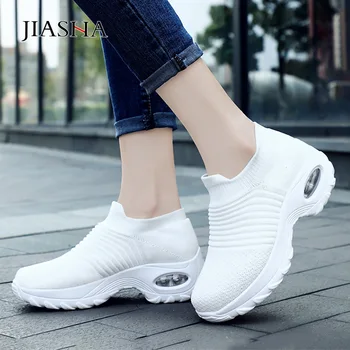 Women shoes 2020 new spring flat slip on white sneakers women breathable mesh air cushion platform shoes woman tenis feminino
Women shoes 2020 new spring flat slip on white sneakers women breathable mesh air cushion platform shoes woman tenis feminino