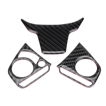 3Pcs Car Carbon Fiber Steering Wheel Button Switch Panel Cover Trim Decoration for Honda Civic 2016 - 2019
3Pcs Car Carbon Fiber Steering Wheel Button Switch Panel Cover Trim Decoration for Honda Civic 2016 - 2019