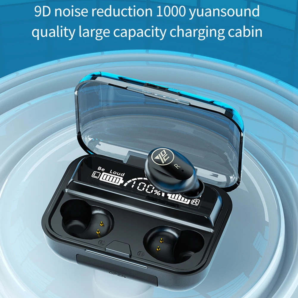Bluetooth 5.1 Earphone Touch Control Wireless Headphons HiFi IPX7 Waterproof Earbuds Headset with LED Display Charging Box
Bluetooth 5.1 Earphone Touch Control Wireless Headphons HiFi IPX7 Waterproof Earbuds Headset with LED Display Charging Box