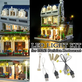 Led Lighting Kit for 10243 Parisian Restaurant Lighting Group Building Blocks Bricks Toys Decorative light with USB Led Kit
Led Lighting Kit for 10243 Parisian Restaurant Lighting Group Building Blocks Bricks Toys Decorative light with USB Led Kit