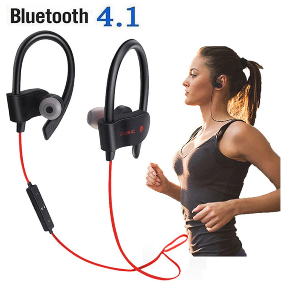 Bluetooth Earphone Earloop Earbuds Stereo Bluetooth Headset Wireless Sport Earpiece Handsfree With Mic For xiaomi Headphones
Bluetooth Earphone Earloop Earbuds Stereo Bluetooth Headset Wireless Sport Earpiece Handsfree With Mic For xiaomi Headphones