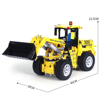 1572Pcs APP 2.4G Remote Control DIY Assembly Bulldozer Building Blocks Construction Model Toy Kids Birthdaty Gifts
1572Pcs APP 2.4G Remote Control DIY Assembly Bulldozer Building Blocks Construction Model Toy Kids Birthdaty Gifts