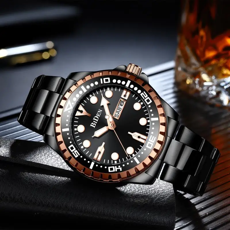 2020 Fashion Sport Quartz Clock Black Mens Watches Top Brand Luxury Wristwatch Man Full Steel Waterproof Watch zegarek meski 
2020 Fashion Sport Quartz Clock Black Mens Watches Top Brand Luxury Wristwatch Man Full Steel Waterproof Watch zegarek meski