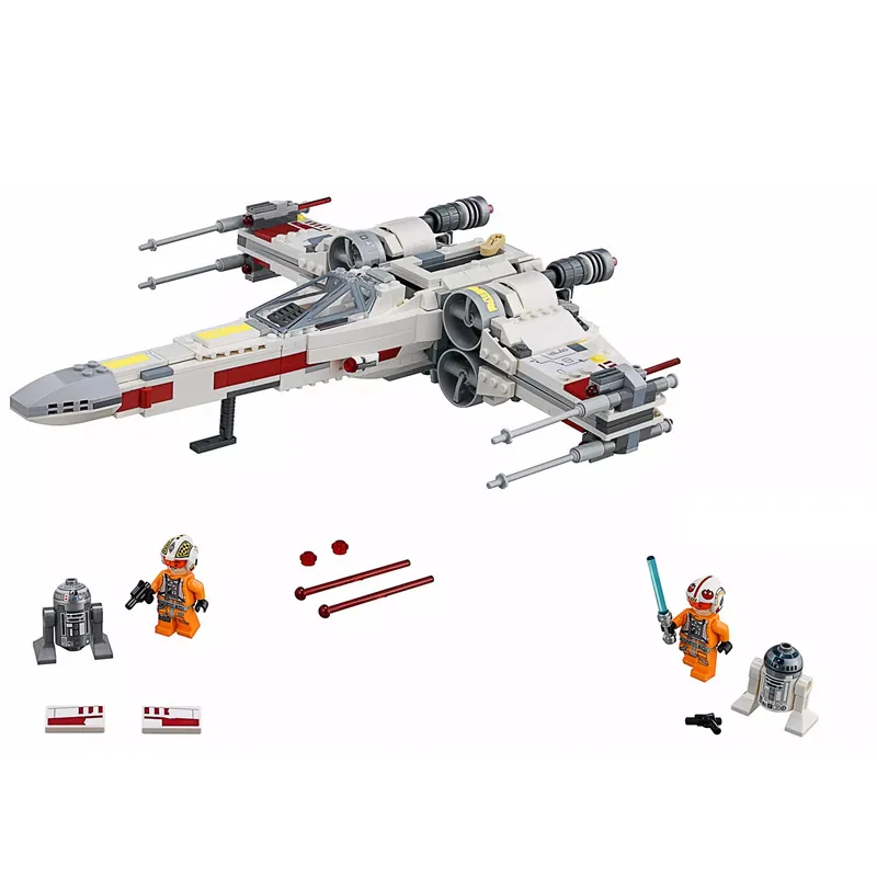 In stock Legoinglys Star Wars Series X-Wing Space Fighter Model Figures Building Blocks Bricks Kids Toys Christmas Gift 75128
In stock Legoinglys Star Wars Series X-Wing Space Fighter Model Figures Building Blocks Bricks Kids Toys Christmas Gift 75128