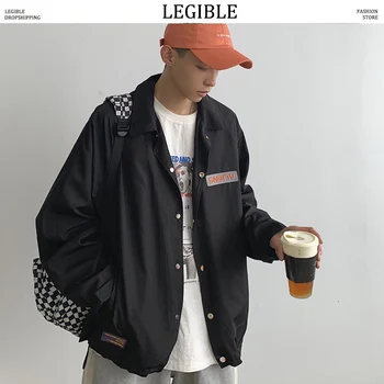 LEGIBLE 2020 Spring Autumn Casual Cargo Jacket Men Pocket Solid Turn-down Collar Mens Jackets and Coats Man Tactical Outerwear
LEGIBLE 2020 Spring Autumn Casual Cargo Jacket Men Pocket Solid Turn-down Collar Mens Jackets and Coats Man Tactical Outerwear